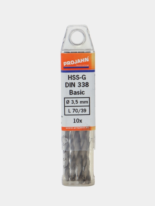 Сверло по металлу Projahn Basic HSS-G 3.5 * 70 мм