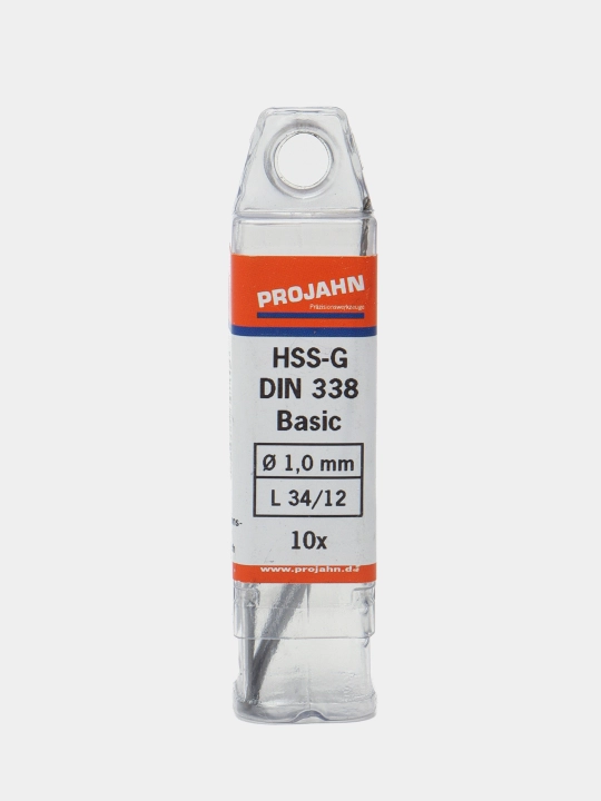 Сверло по металлу Projahn HSS-G DIN 338 Type N BASIC, 1 х 34 мм