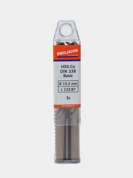 Metall matkap  Projahn Basic HSS-Co 10,5x133 мм, 1 dona