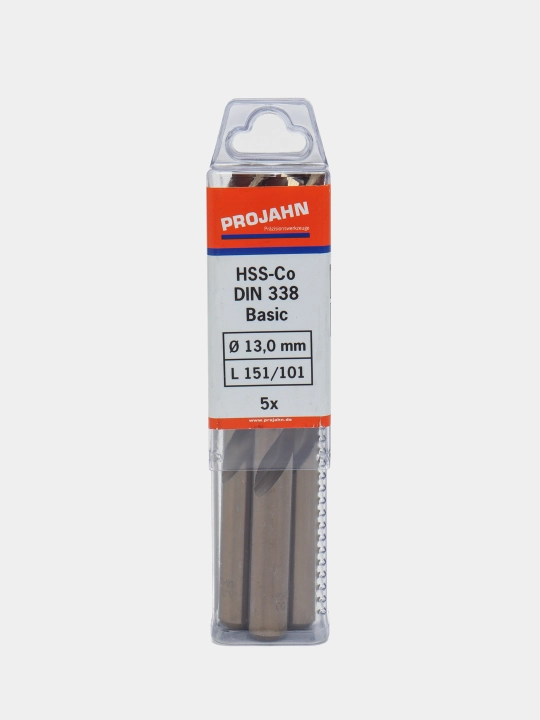 Metal uchun burg'ulagich PROJAHN HSS-Co DIN 338 Type N Basic, 13 * 151 mm, 1 dona