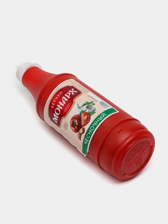 Ketchup Монарх, sarimsoqli, 920 g