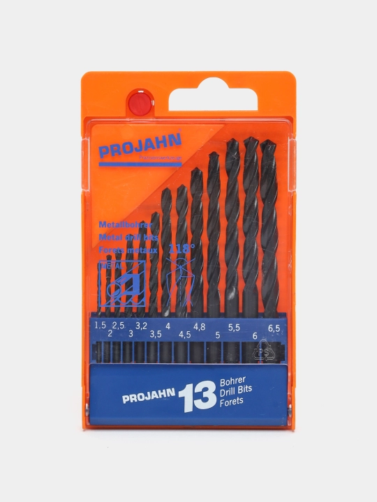 Metall uchun parmalar to'plami Projahn HSS, 13 dona - 