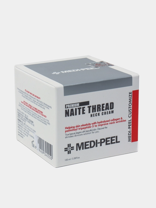 Bo'yin uchun krem peptid kompleksi bilan Medi-Peel Naite Thread Neck Cream, 100 ml