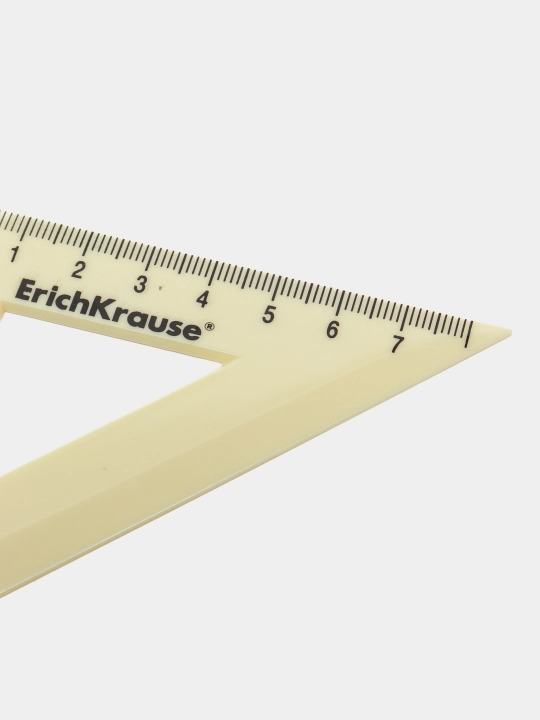 Plastik uchburchak ErichKrause Pastel, 45/7 sm