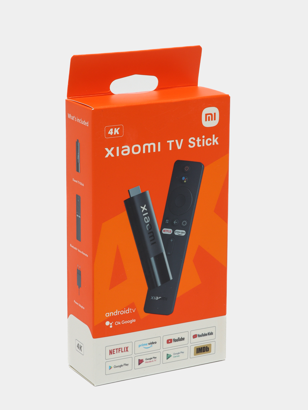 Умная ТВ-приставка Xiaomi Mi TV Stick 4K HDR+, чёрный купить по низким ...