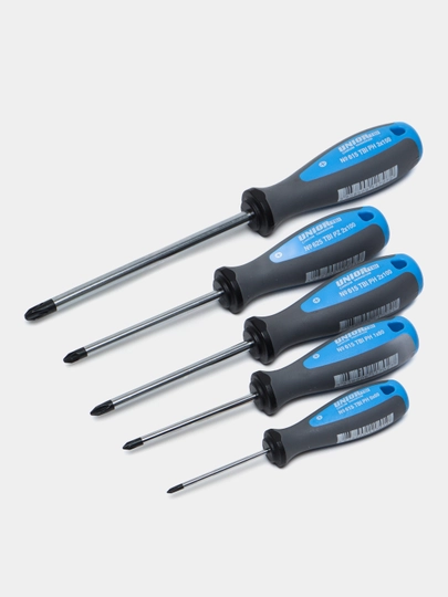 Otvyortkalar to'plami UNIOR, tutqichlar TBI-608CS5TBI, 5 dona - 