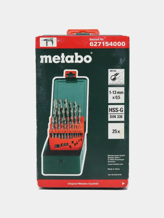 Metabo HSS-G parmalar kassetasi, SP, 25 dona 627154000
