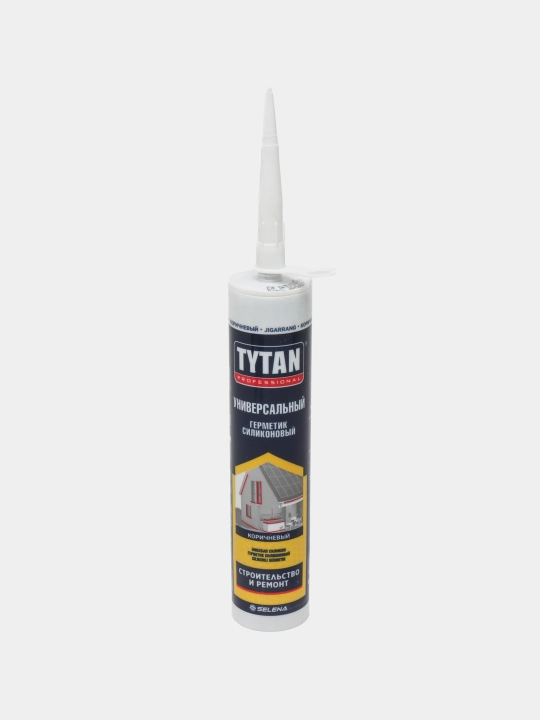 Silikon germetik "Tytan", universal, jigarrang - 