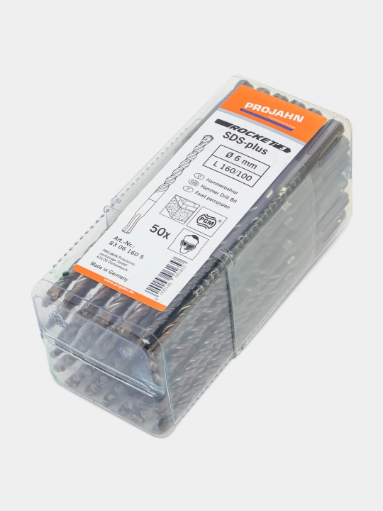 Бур Projahn Rocket 3 6x160 мм с хвостовиком SDS-plus, 1 шт