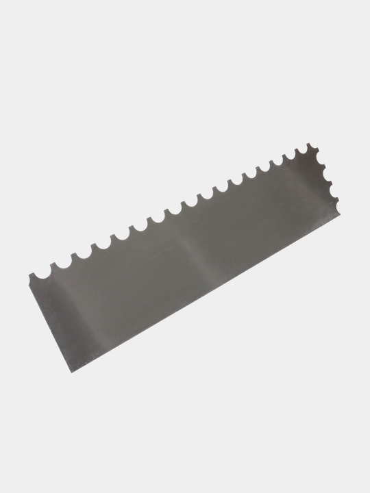 Малка зубчатая Dekor, волнообразная, пружинная сталь, 12 * 48.5 см