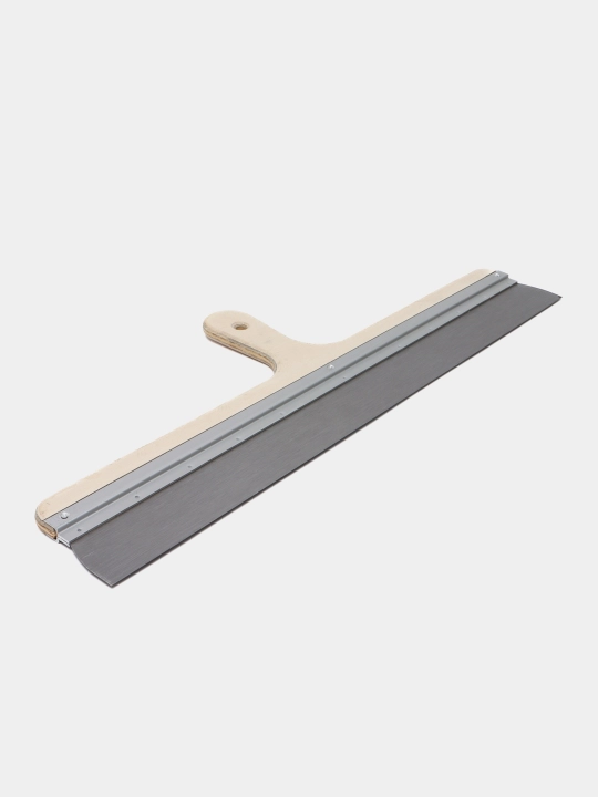 Old spatula Dekor, prujinali po'lat, yog'och tutqich, 60 * 4,7 sm - 