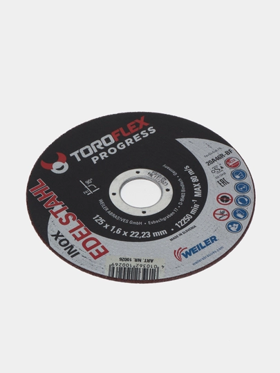 Отрезной диск ToroFlex INOX ,23 20А46R-BF, 125 * 1.6 * 22