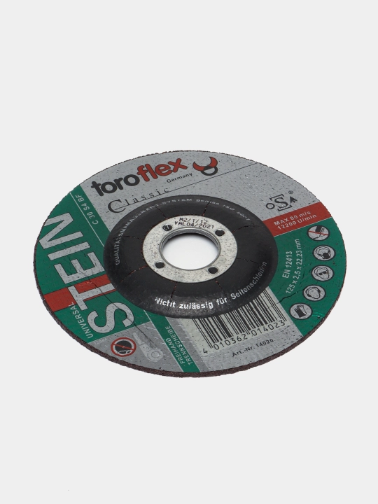 Отрезной диск Weiler ToroFlex F42 C30S4-BF, 125 * 2.5 * 22.23