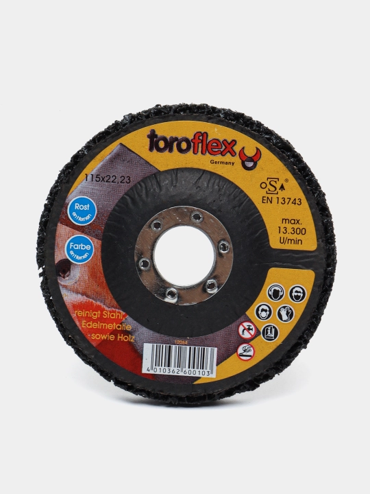 Тканевый шлифовальный диск Weiler ToroFlex F27, 115 * 22.23 - 