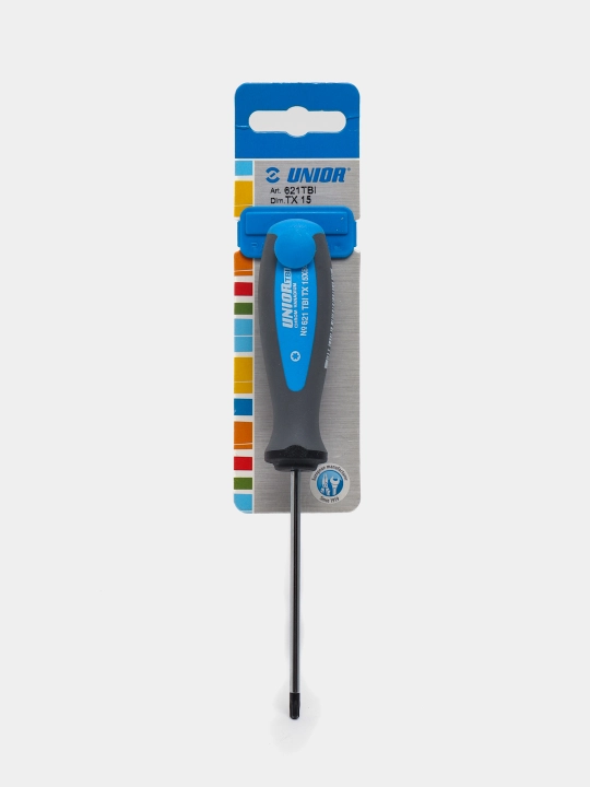 Отвёртка с профилем UNIOR TORX TX15, рукоятка TBI - 621TBI