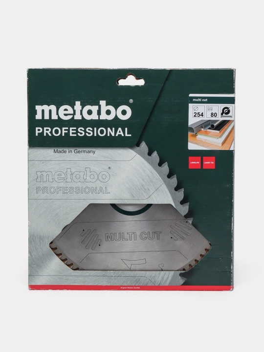 Пильный отрезной диск Metabo Z80 FZ/TZ, 254 * 2, 4 * 30 мм