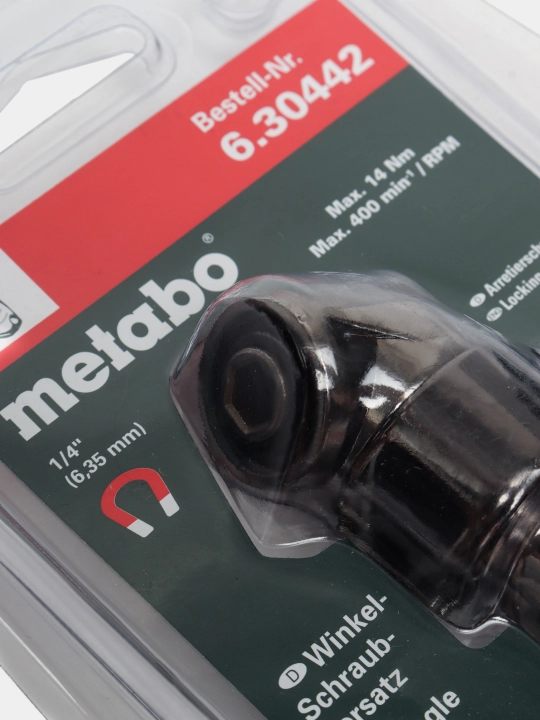Угловая приставка для винтоверта Metabo 14 Нм