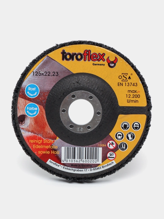 ToroFlex matoli silliqlash diski, 125 * 13 * 22,23 F27 - 