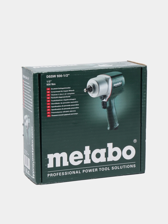 Gayka buragich pnevmatik, zarbali Metabo DSSW 930-1/2"