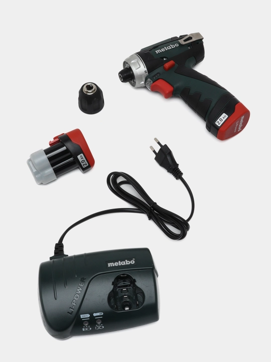 Аккумуляторная дрель шуруповерт Powermaxx Metabo BS Basic 600080500 - 