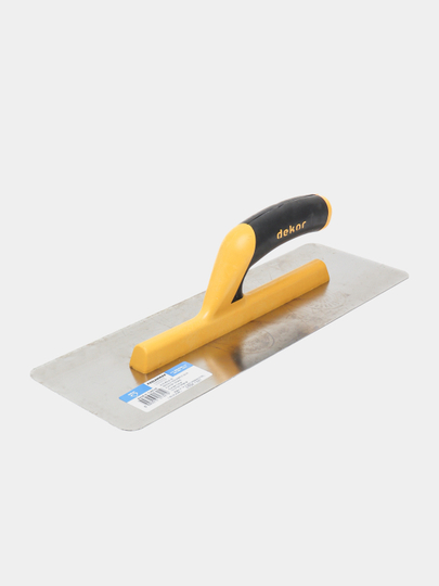 Gips uchun Dekor zanglamaydigan po‘lat shpatel, 12 * 35 sm - 