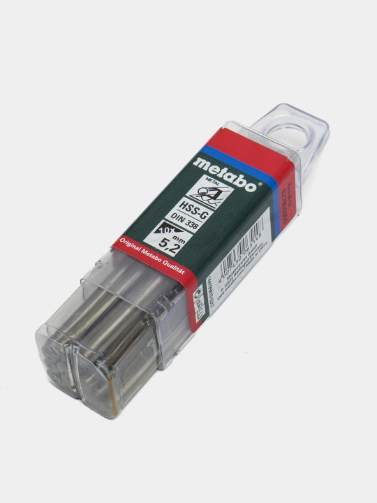 Metall uchun parma Metabo 10 HSS-G 5.2X86 mm, 1 dona