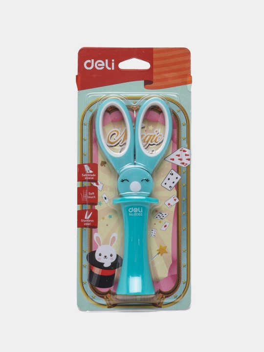 Qopqoqli qaychi Deli 6065