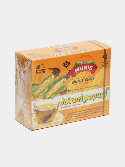 Лечебно-профилактический чай Munis, Кукурузные рыльца, 20 шт