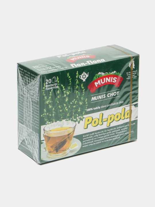 Choy Munis Pol-Pola, 20 filtrli paketchalar - 