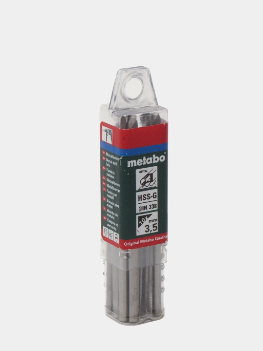Metall uchun parma Metabo 10 HSS-G 3.5X70 mm, 1 dona - 