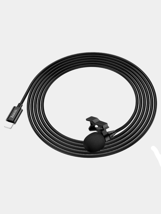 Simli mikrofon Hoco L14 Apple Lightning, ulagich uchun 