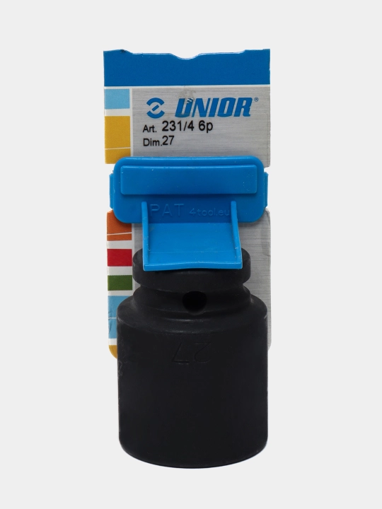 Головка торцевая ударная шестигранная UNIOR, 1/2" 231/4, 27 мм - 