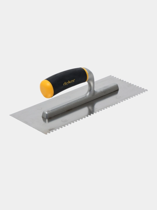 Shpatel tishli Dekor, zanglamaydigan po'lat, 120 mm va 300 mm - 