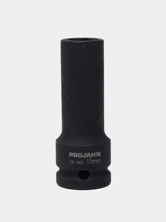 Головка ударная Projahn, шестигранная, глубокая, 12.5 / 1/2", 15 мм - 