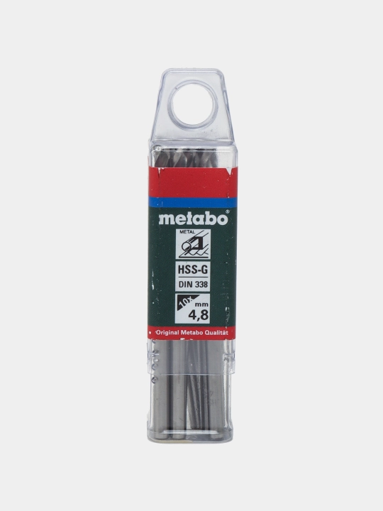 Metall uchun burg'ulagich Metabo HSS-G, 4.8 * 86 mm, 1 dona