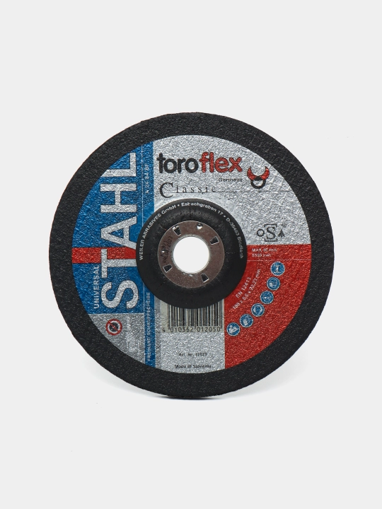 Отрезной диск Weiler ToroFlex Stahl F27 A24S4-BF, 180 * 6.5 мм - 