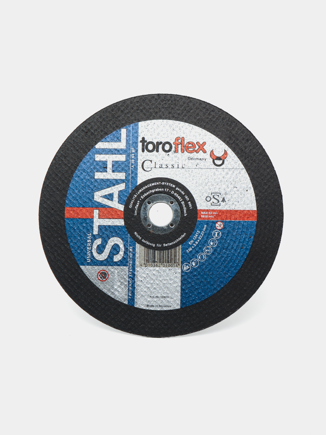 Отрезной диск Weiler ToroFlex, универсальный, сталь, 230 * 3 A30S-BF F41 - 