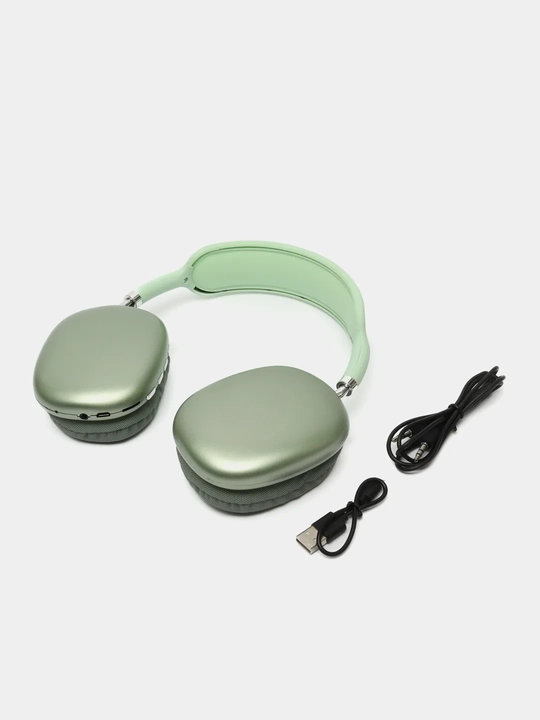 Simsiz quloqchinlar "P9 Bluetooth", "Pods Max RGB AP J01", mikrofon bilan