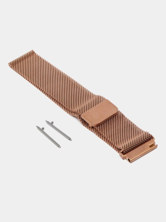 Металлический ремешок для Xiaomi Amazfit Bip, GTS, GTR, Samsung Gear, Huawei Watch, 20-22 мм - 