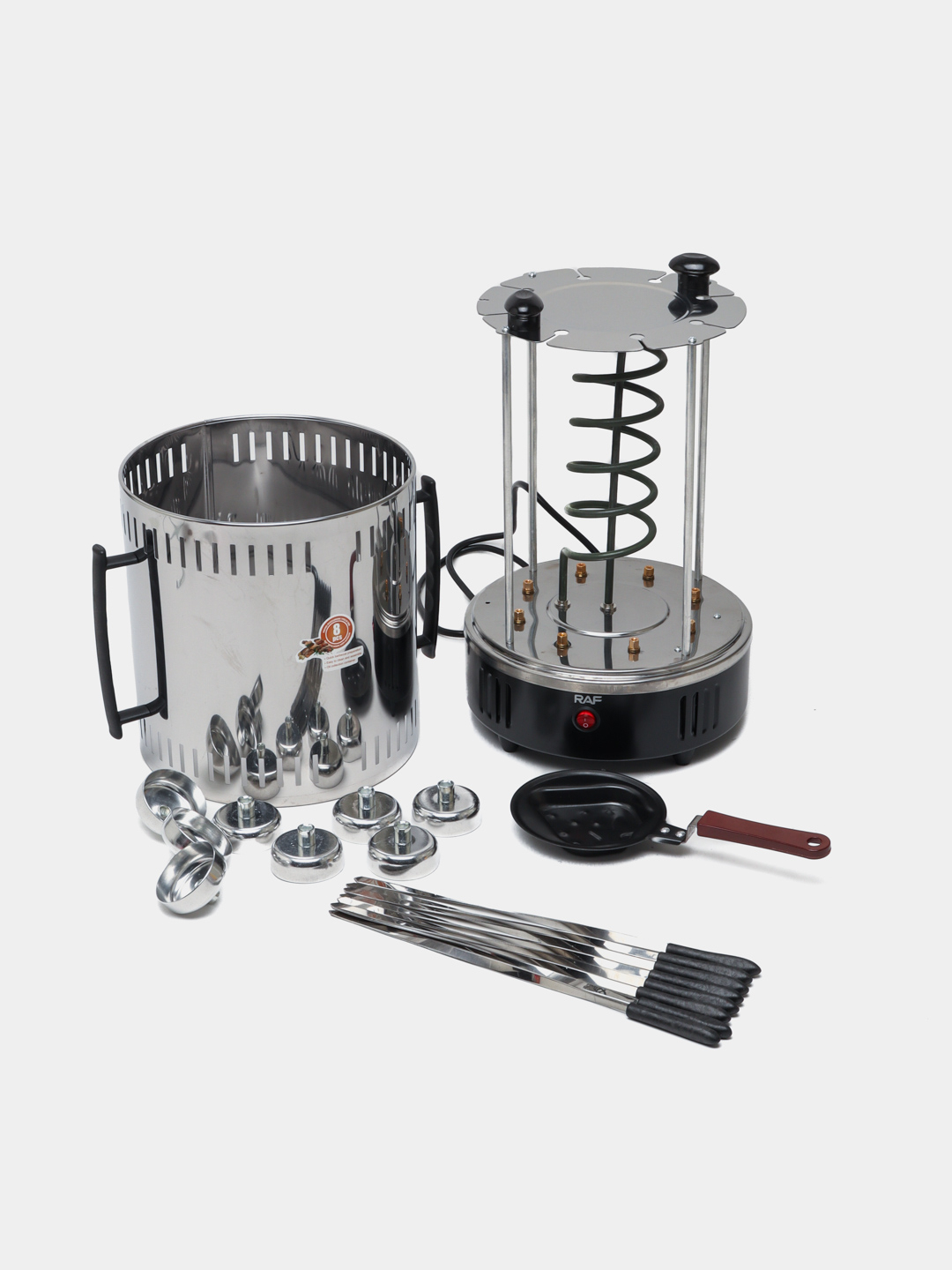 Электрическая шашлычница Raf R-8612, 6 шампуров купить по низким ценам ...