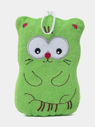 Котик мочалка