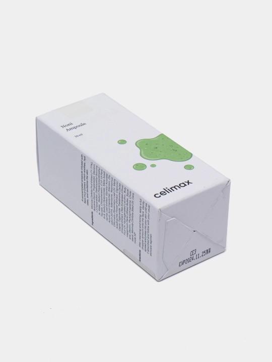 Noni ekstrakti bilan tiklovchi sarum Celimax The Real Noni Energy Ampoule, 30 ml