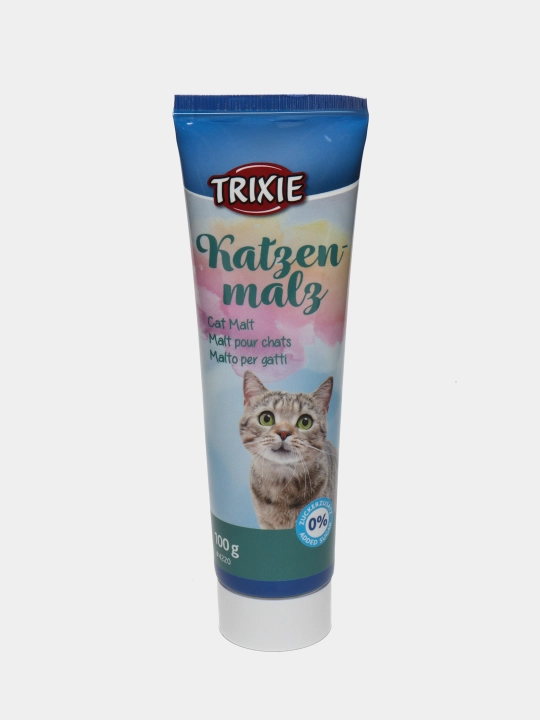 Паста для выведения шерсти из желудка TRIXIE мальт паста, 100 г