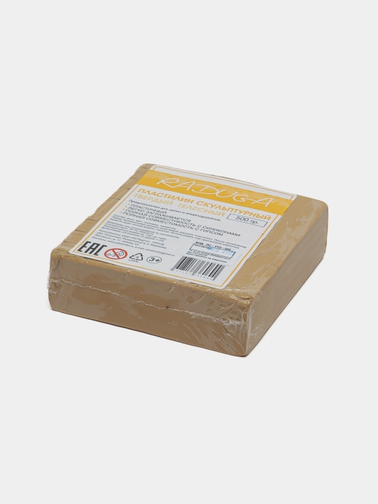 Haykaltarosh plastilini "Raduga", tanali qattiq, 500 g