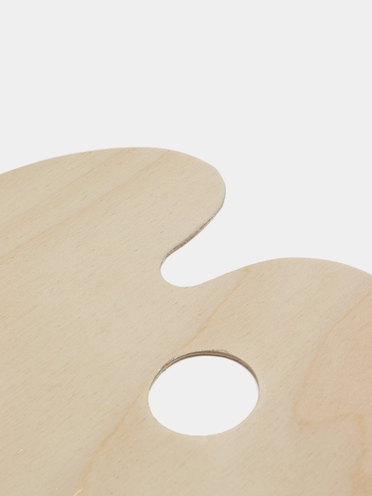 Kichik oval palitra, 306 * 230 mm