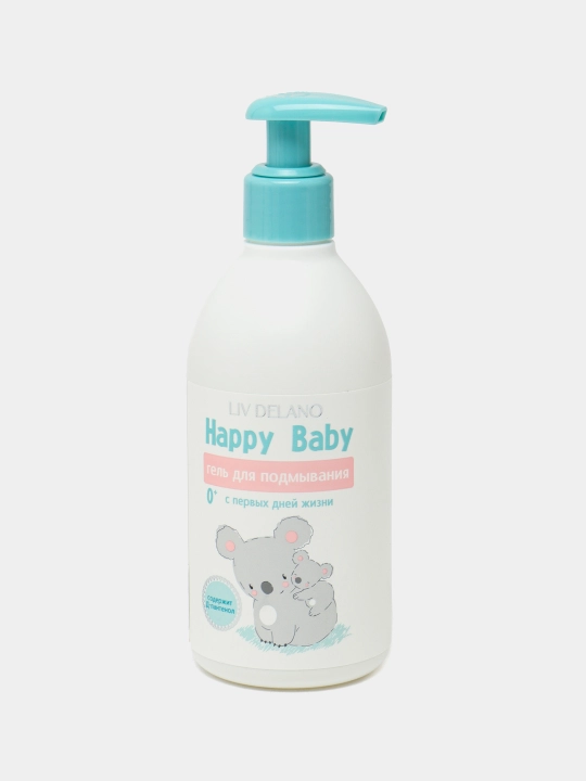 Гель для подмывания Liv Delano Happy Baby с первых дней жизни 0+, 300 мл