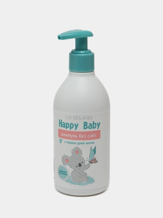 Шампунь без слёз Liv Delano Happy Baby, с первых дней жизни, 0+, 300 г