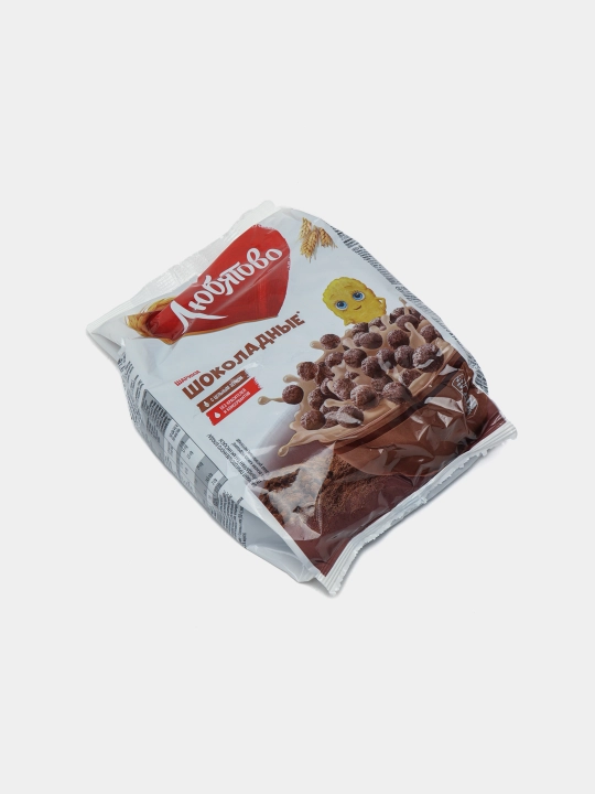 Tayyor nonushta Lyubyatovo, shokoladli sharlar, 200 g
