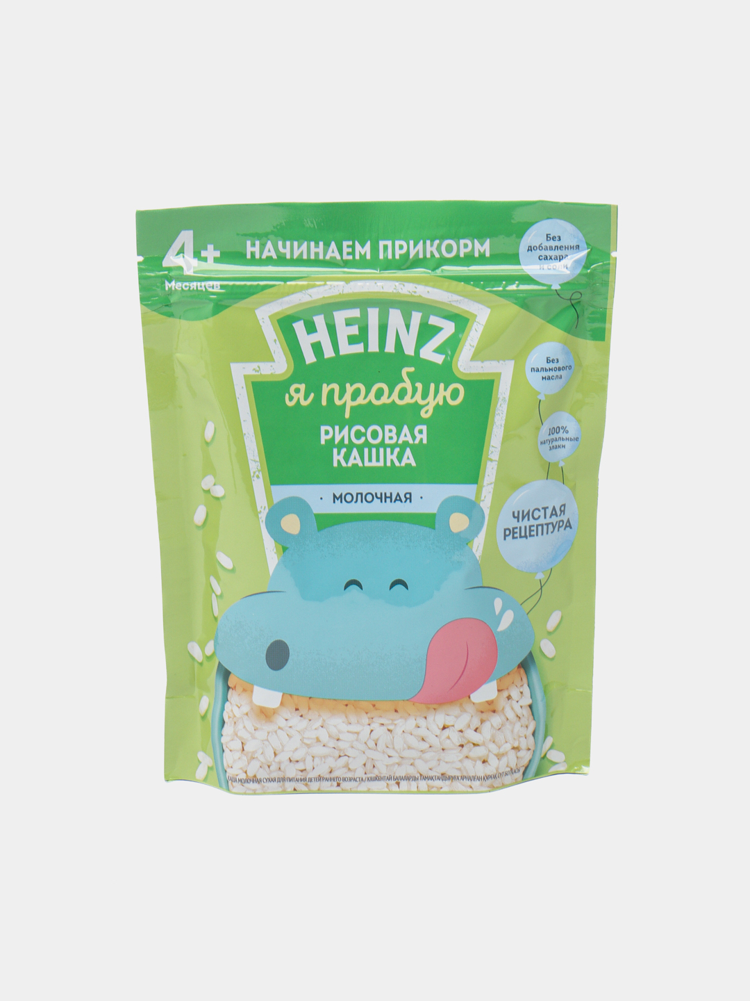 Купить Каша рисовая Heinz молочная, 180 г за 27000 сум с бесплатной ...