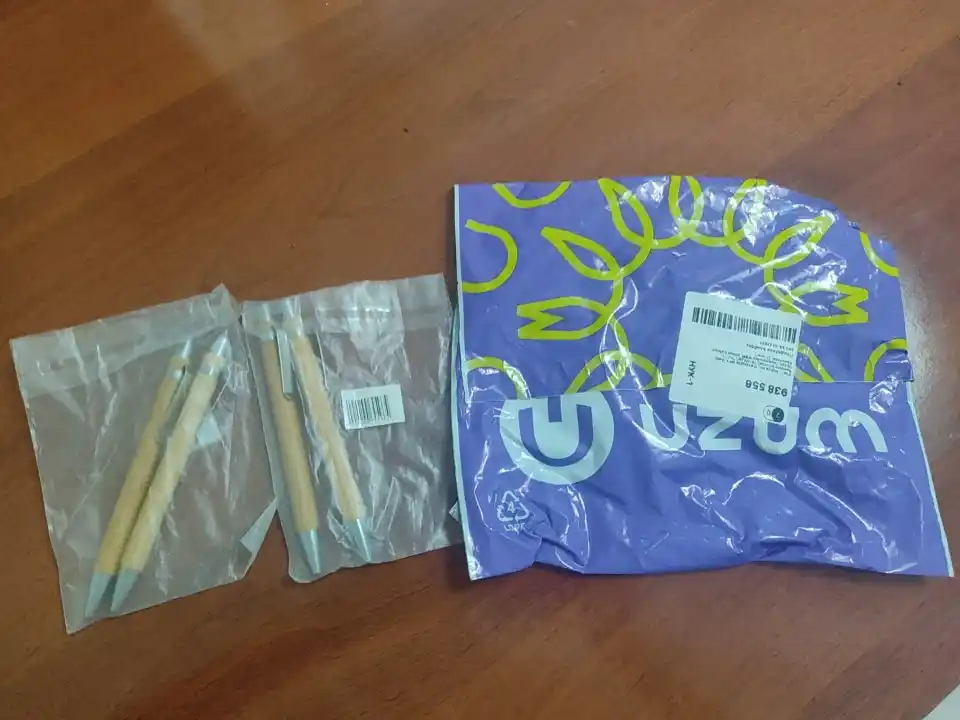 Ekologik toza sharikli ruchka, bambukdan qilingan